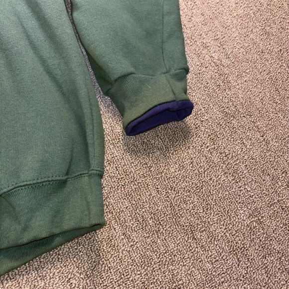 Vintage Tigger Pooh Embroidered Sweatshirt Green 90s XL - Picture 3 of 7